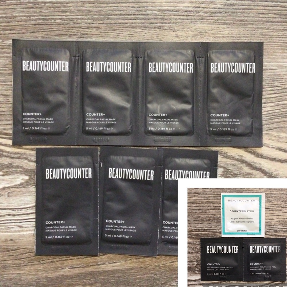 BeautyCounter Samples Counter+ and CounterMatch NIP